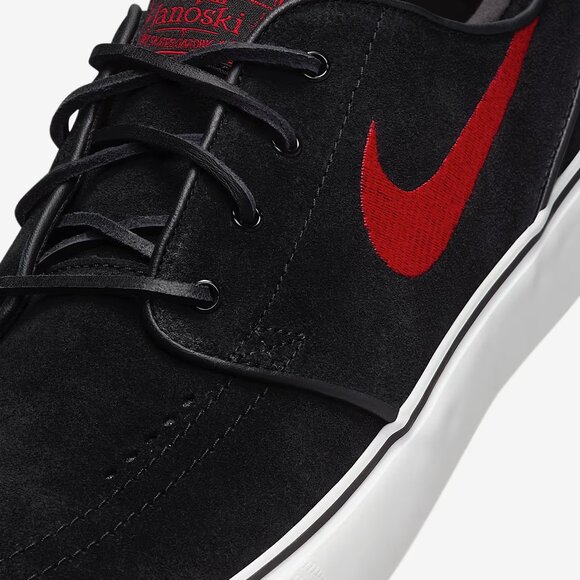 Size 10.5 - Nike Toki Low Black and Crimson Red - Picture 7 of 10